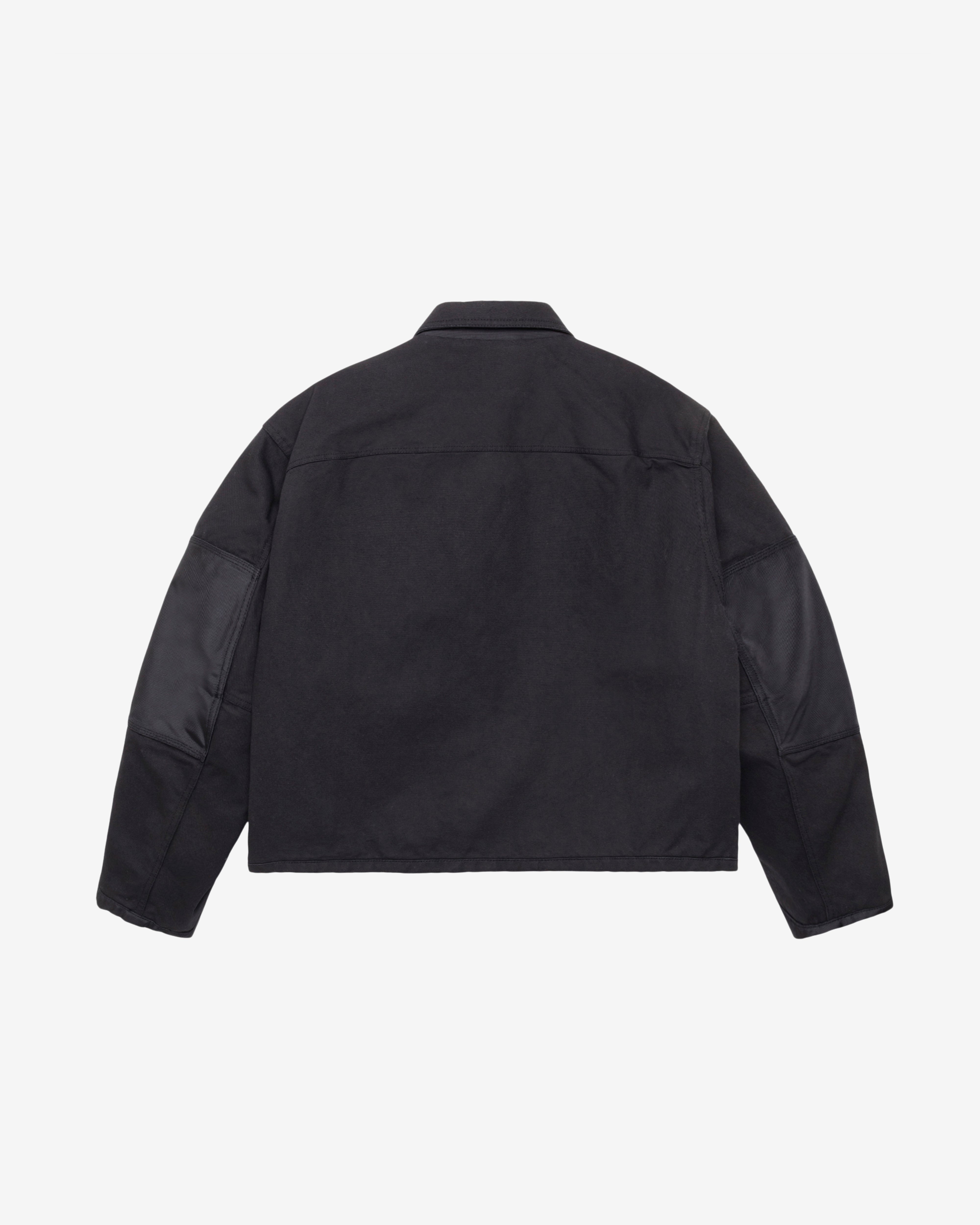 Stüssy: Men's Workgear Jacket (Black) | DSMNY E-SHOP