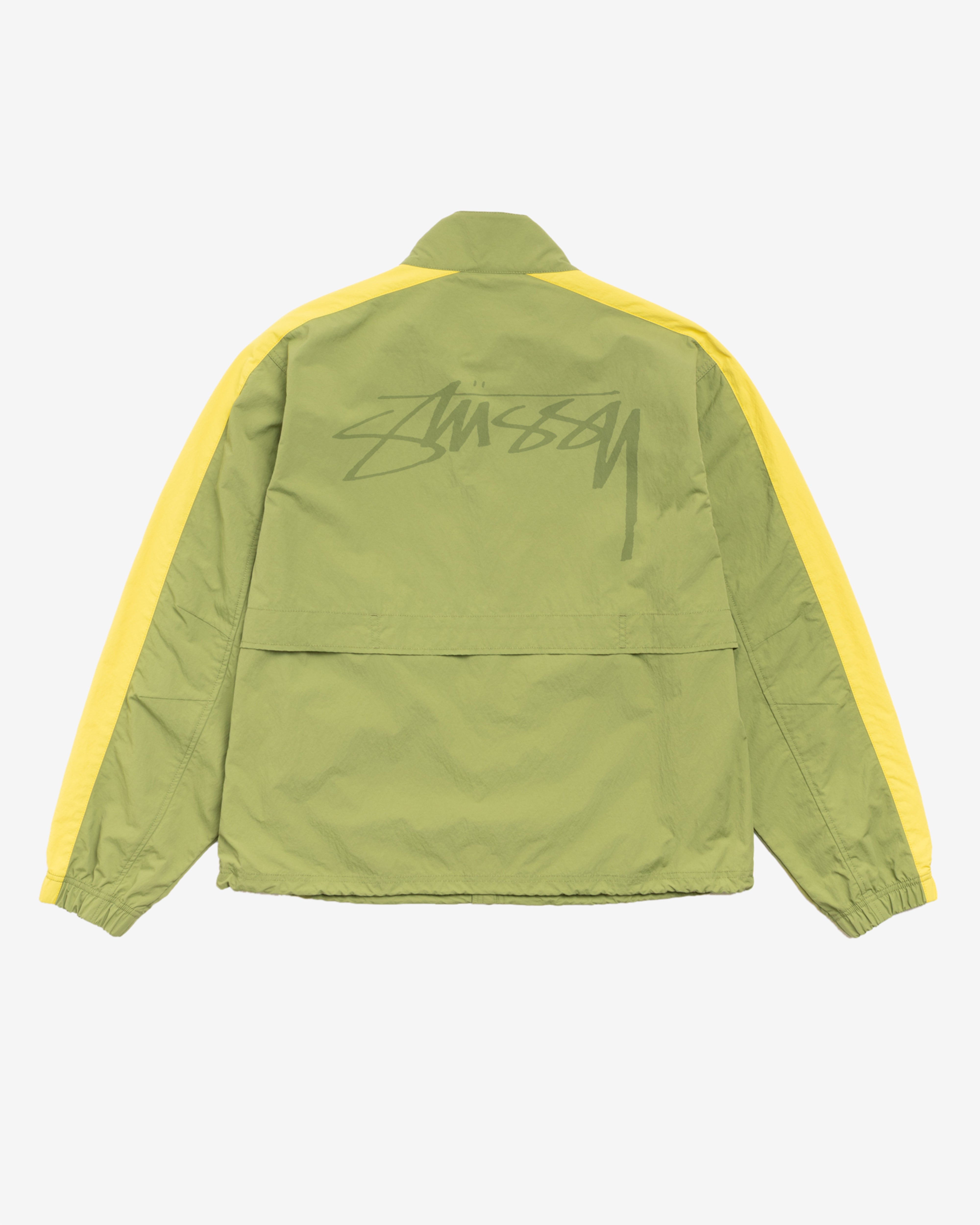 Stüssy: Men's Lightweight Mock Jacket (Green) | DSMNY E-SHOP