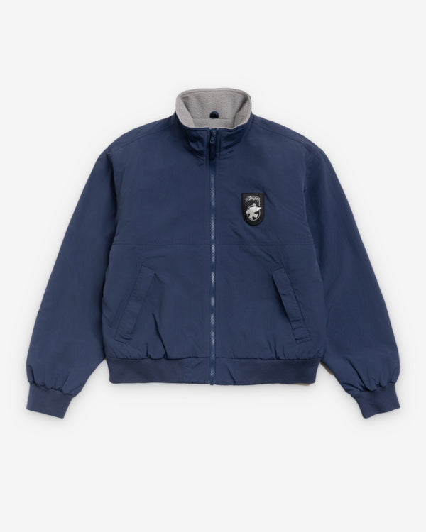 Stüssy - Men's Polar Fleece Lined Jacket - (Navy)