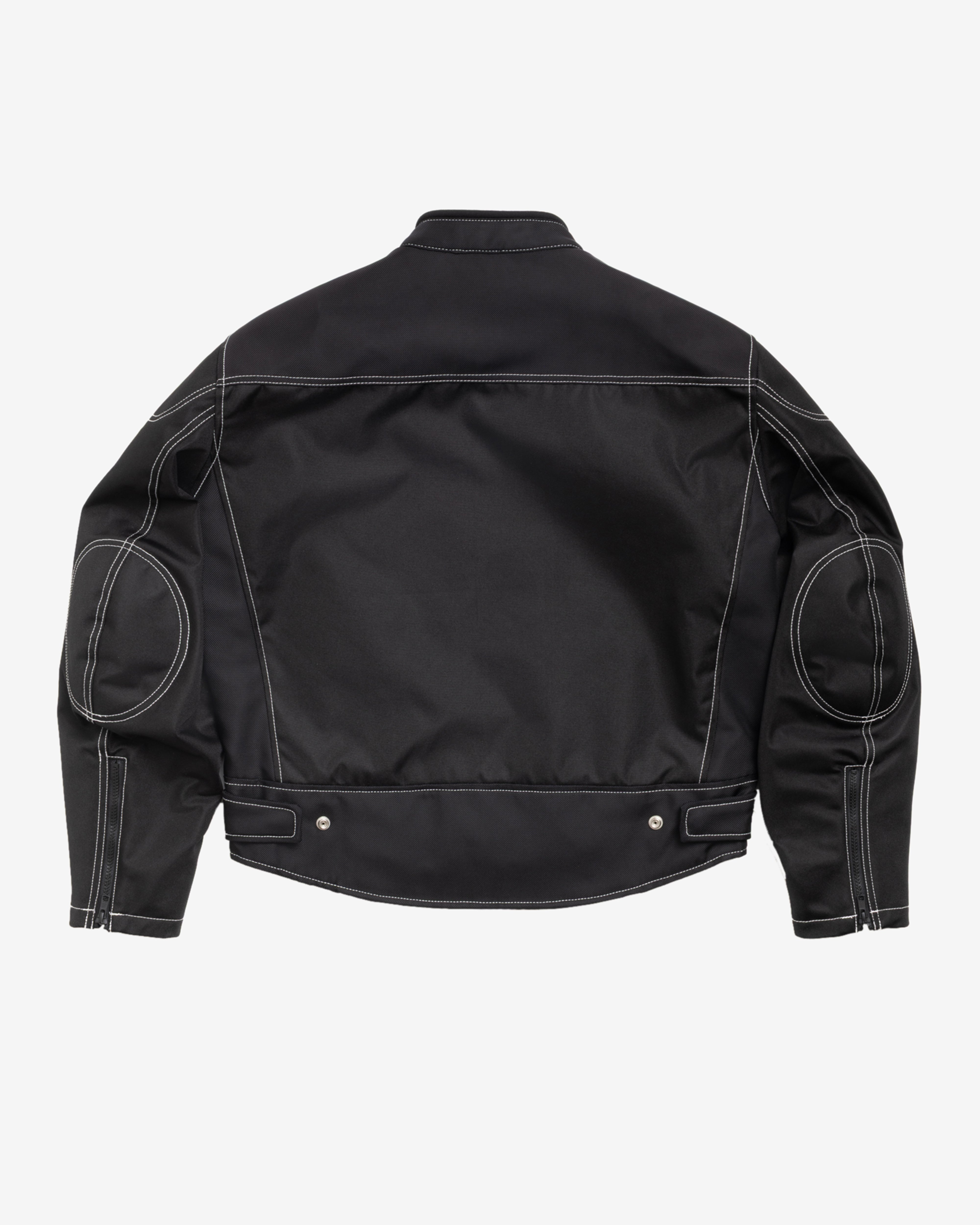 Stüssy: Men's Moto Jacket (Black) | DSMNY E-SHOP