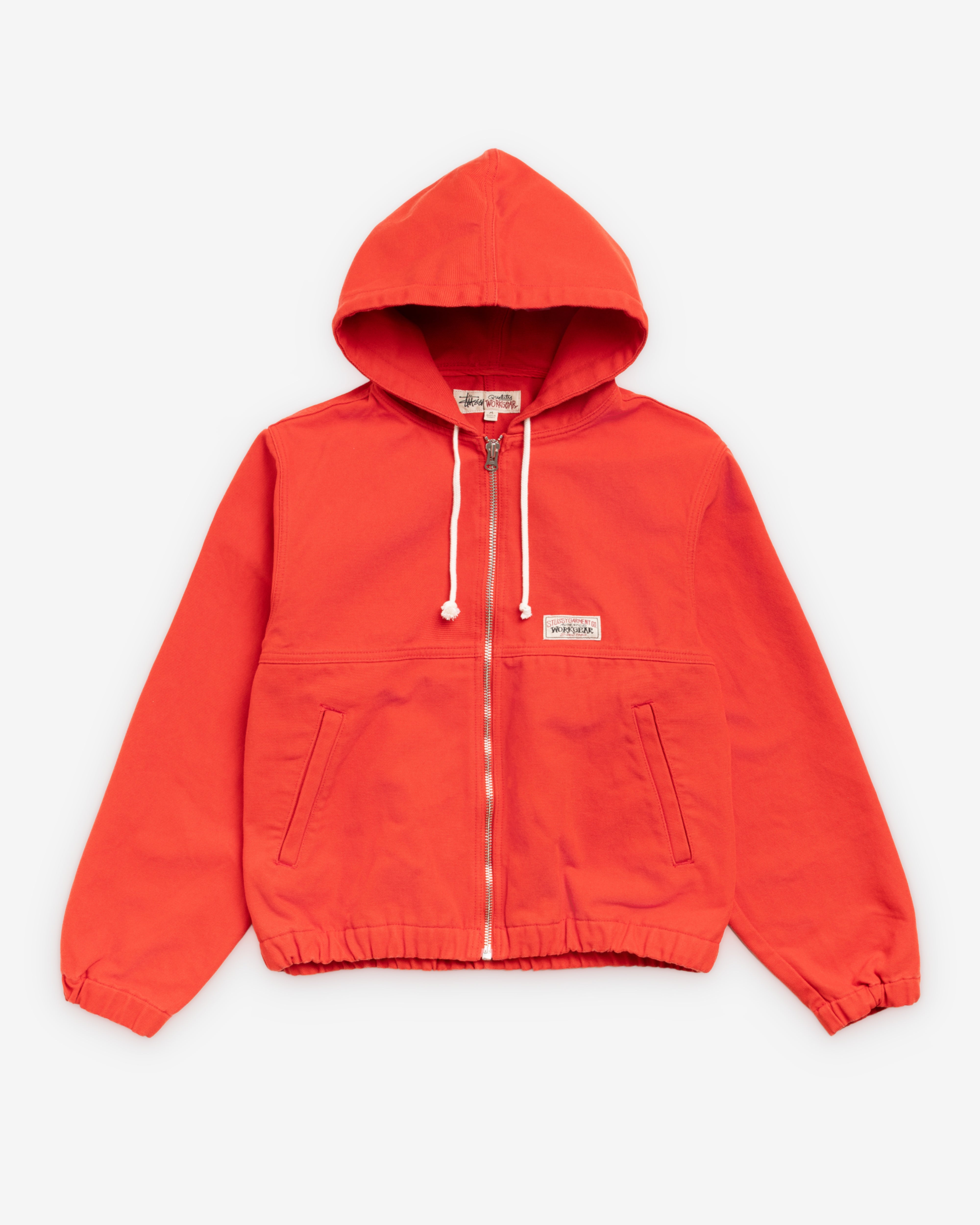 Stüssy: Men's Work Jacket Unlined (Red) | DSMNY E-SHOP