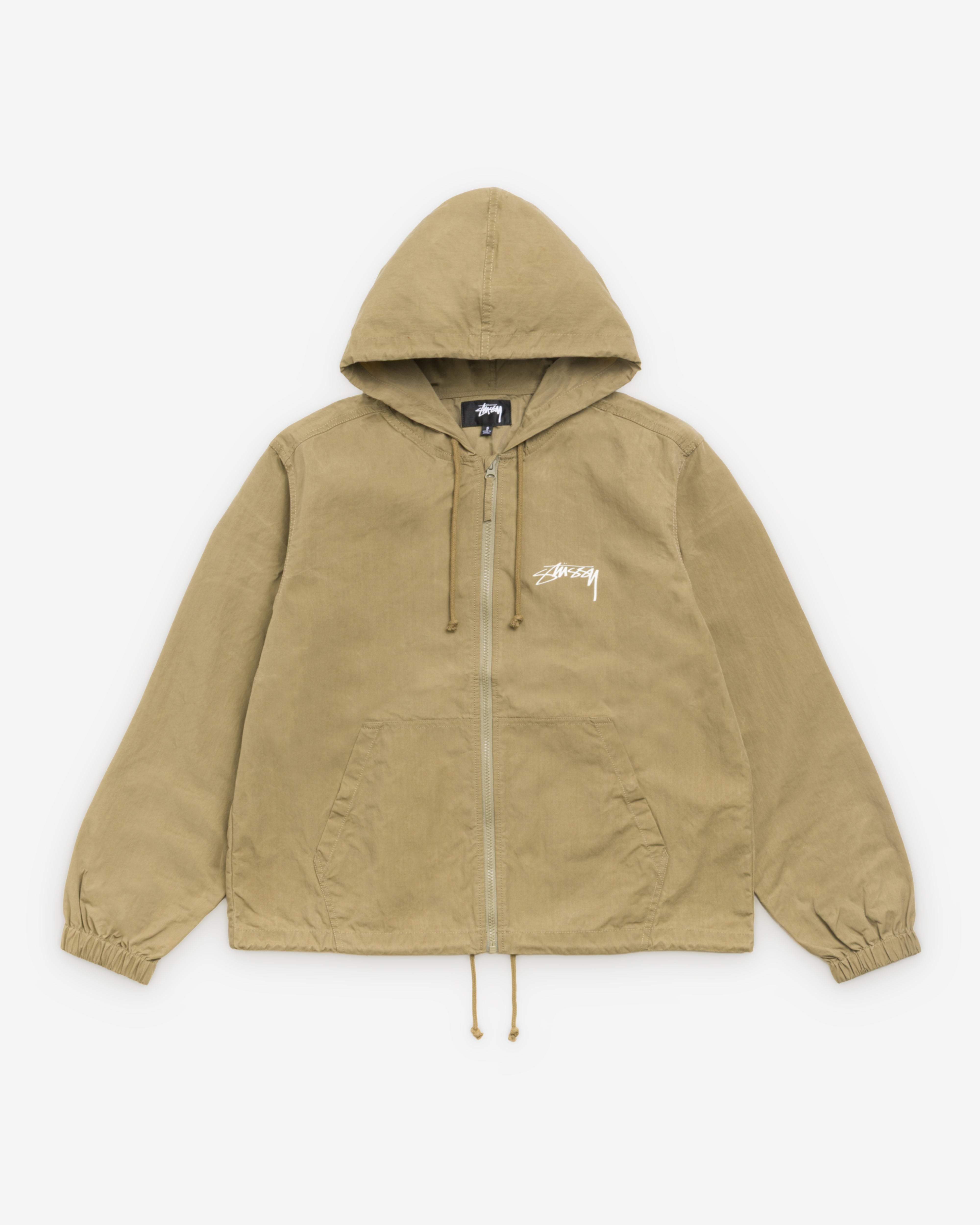 Stüssy: Men's Beach Shell (Olive) | DSMNY E-SHOP