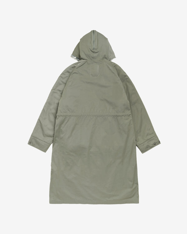 Stüssy - Fur Hood Long Parka - (Olive Green)