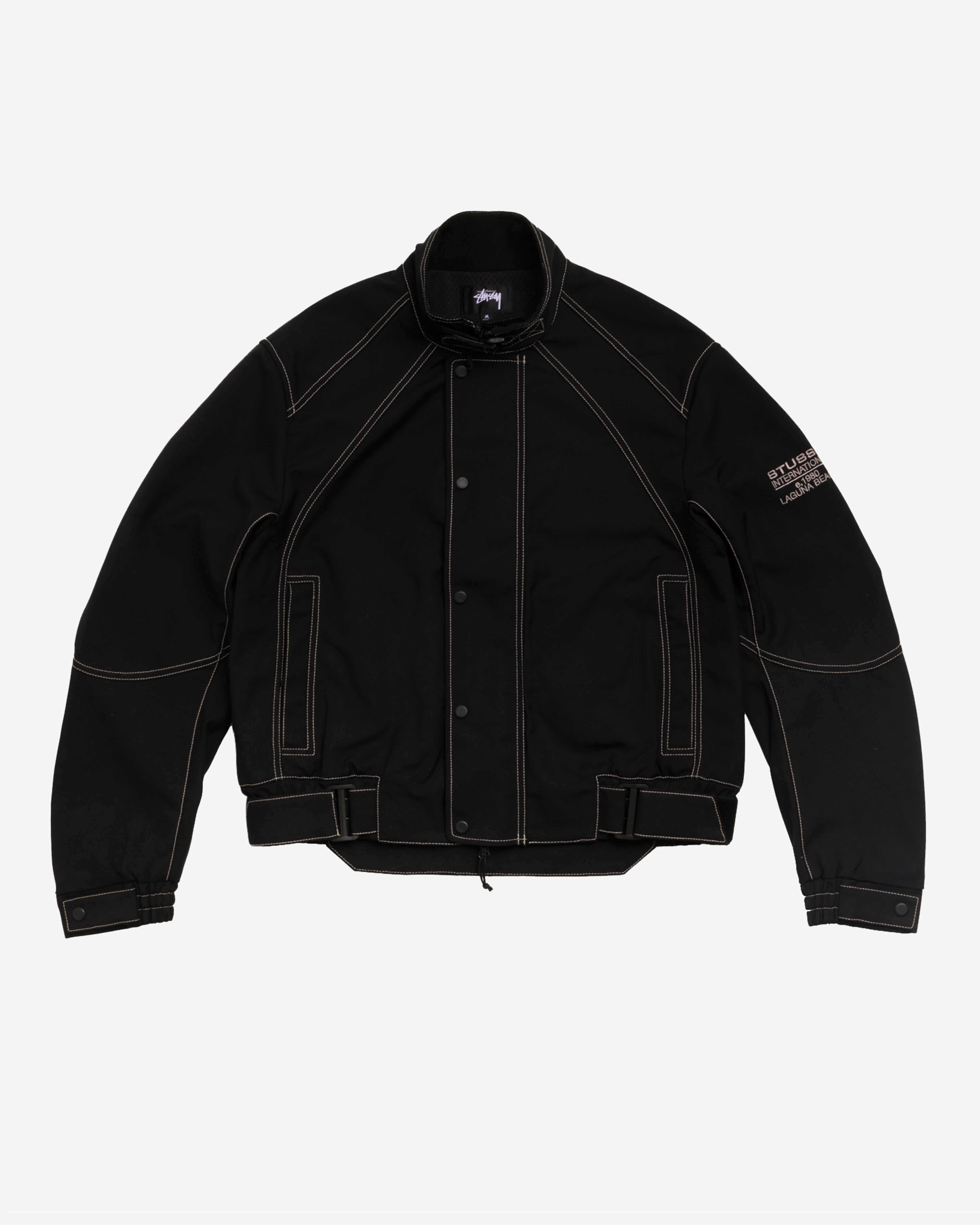 Stüssy: Men's Touring Jacket (Black) | DSMNY E-SHOP