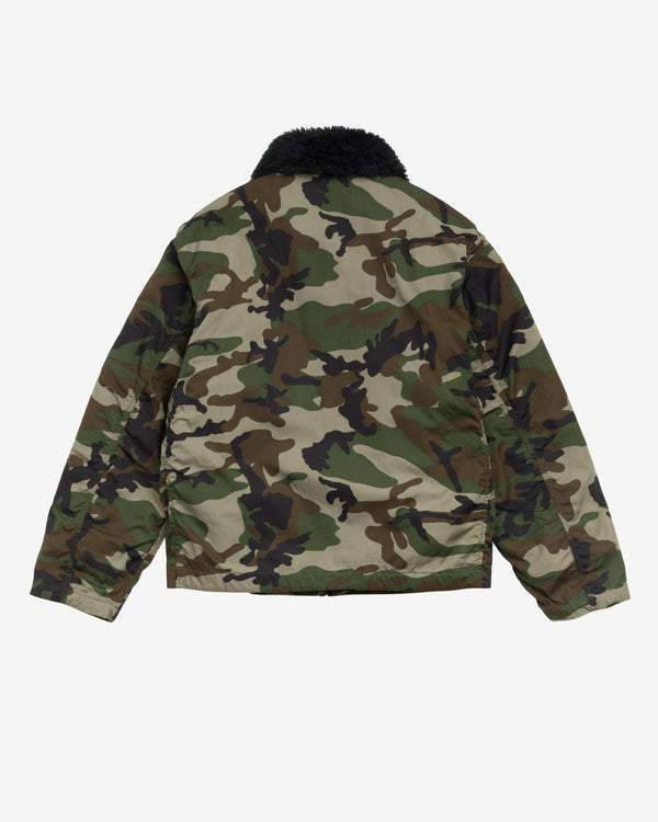 Stüssy - Convertible Deck Jacket - (Woodland Camo)
