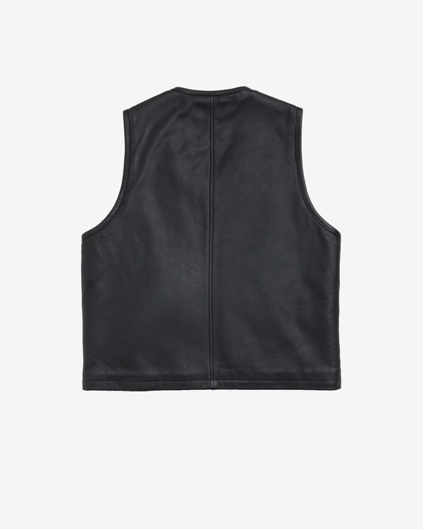 Stüssy - Reversible Fur Vest - (Black)