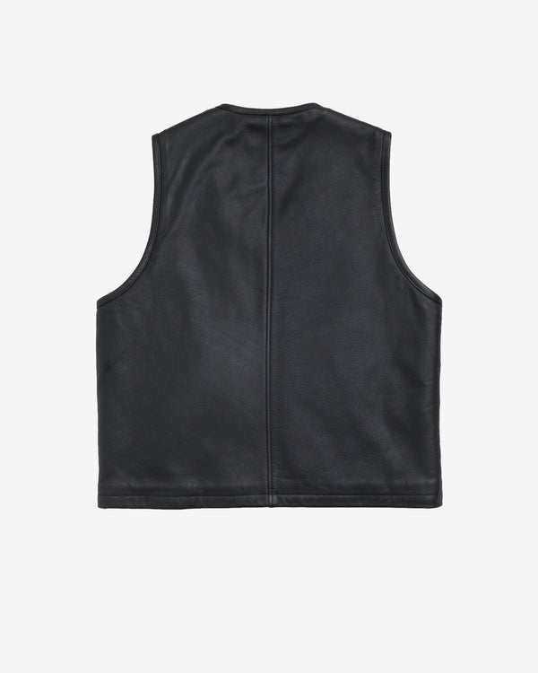 Stüssy - Reversible Fur Vest - (Black)