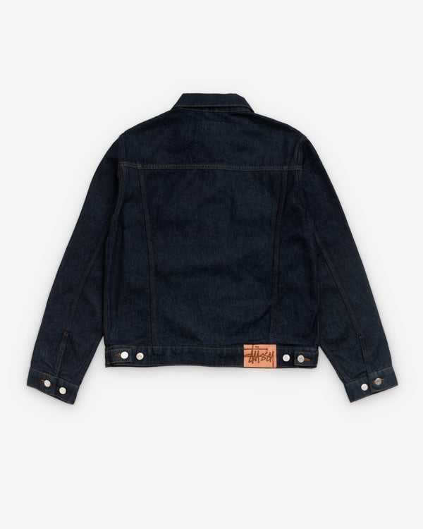 Stüssy - Men's Trucker Denim - (Rinsed Indigo)
