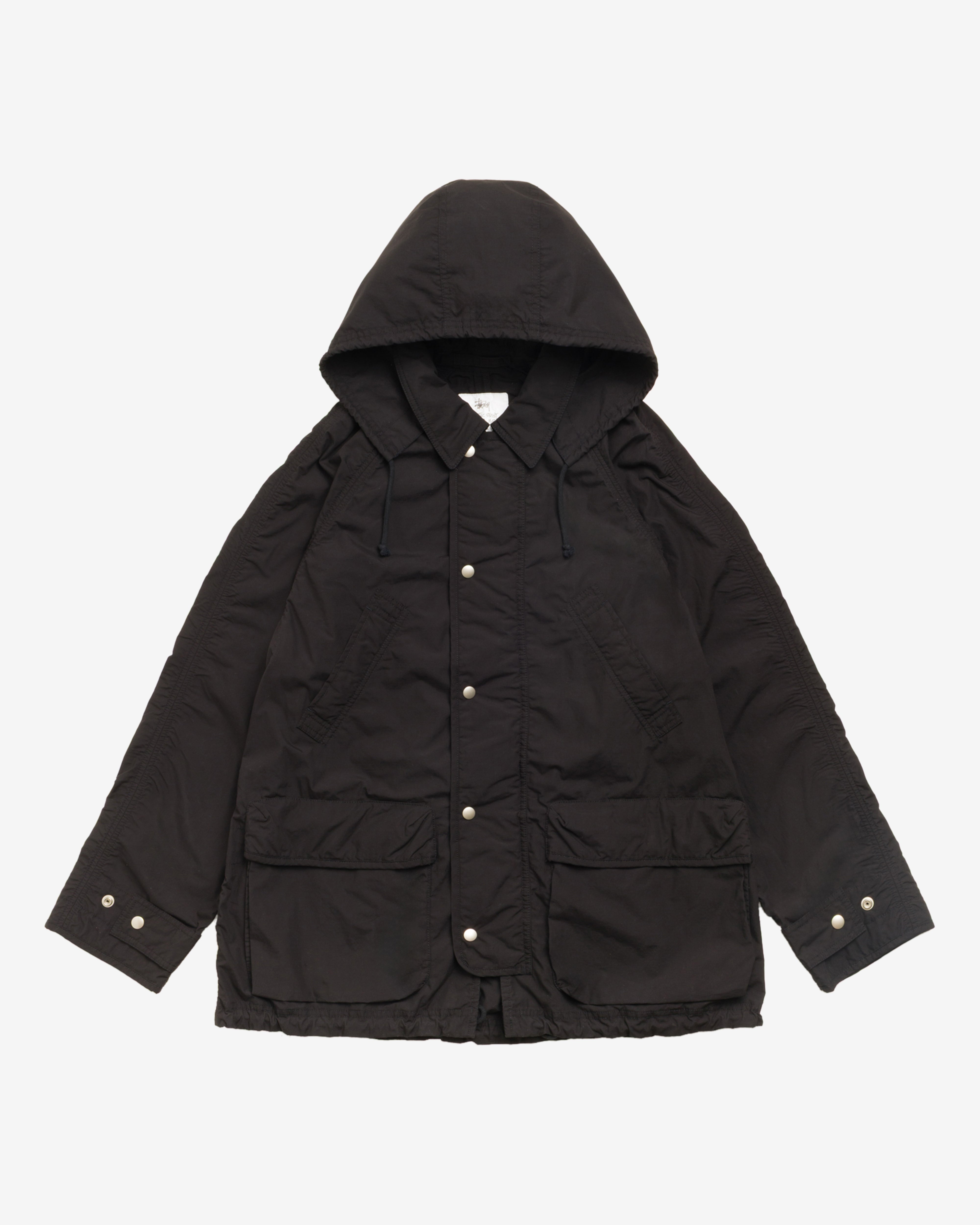 Stüssy: Men's Lightweight Field Parka (Black) | DSMNY E-SHOP