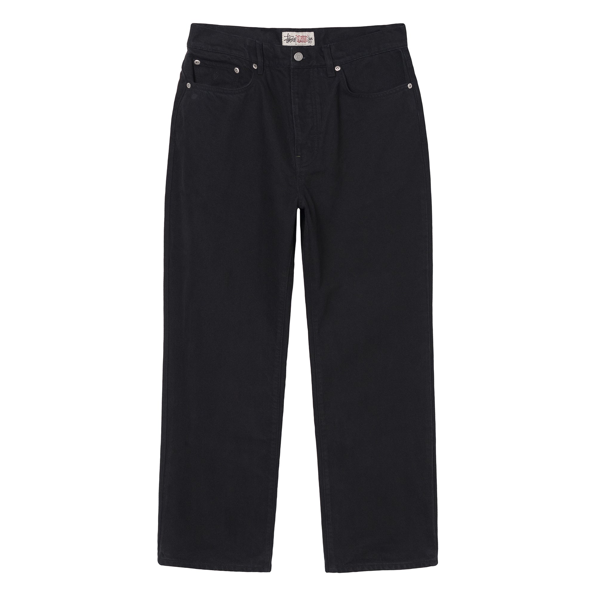 Stüssy - Overdyed Classic Jeans - (Black) view 1