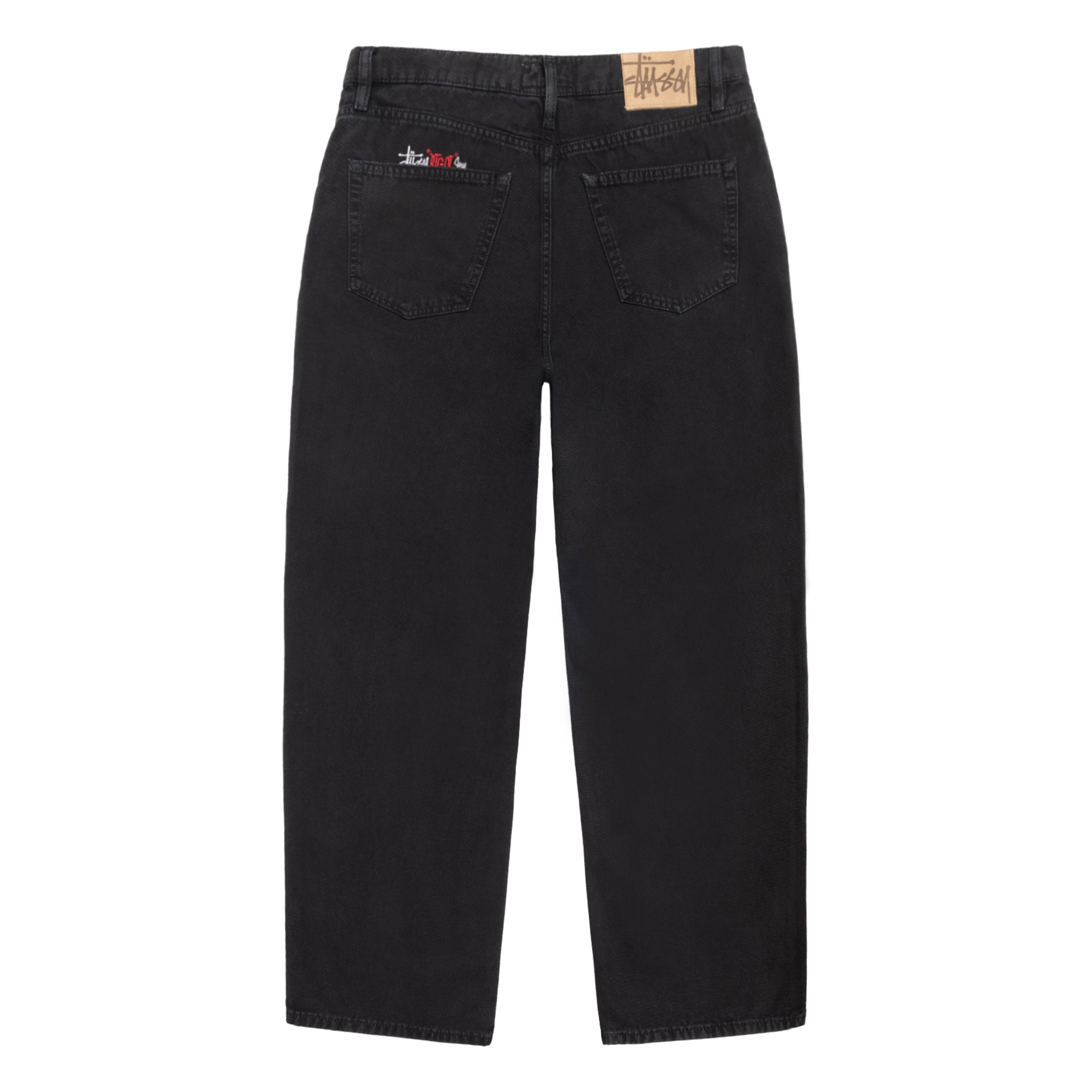 Stüssy - Big Ol Jean Washed Canvas - (Black)