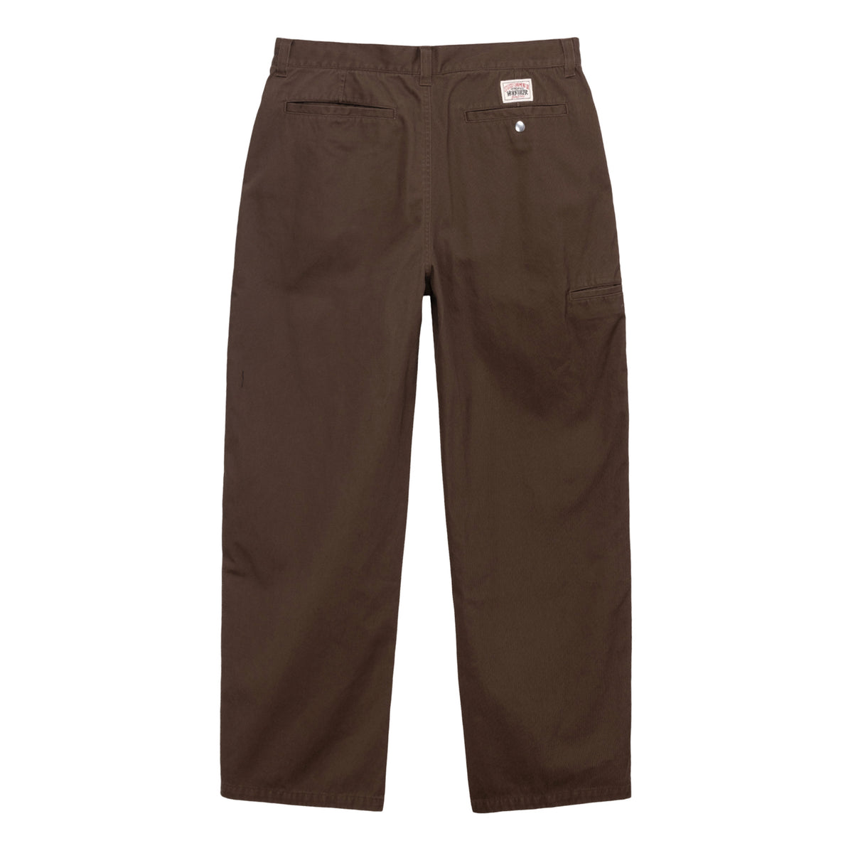 Stüssy: Workgear Trouser Twill (Brown) | DSMNY E-SHOP