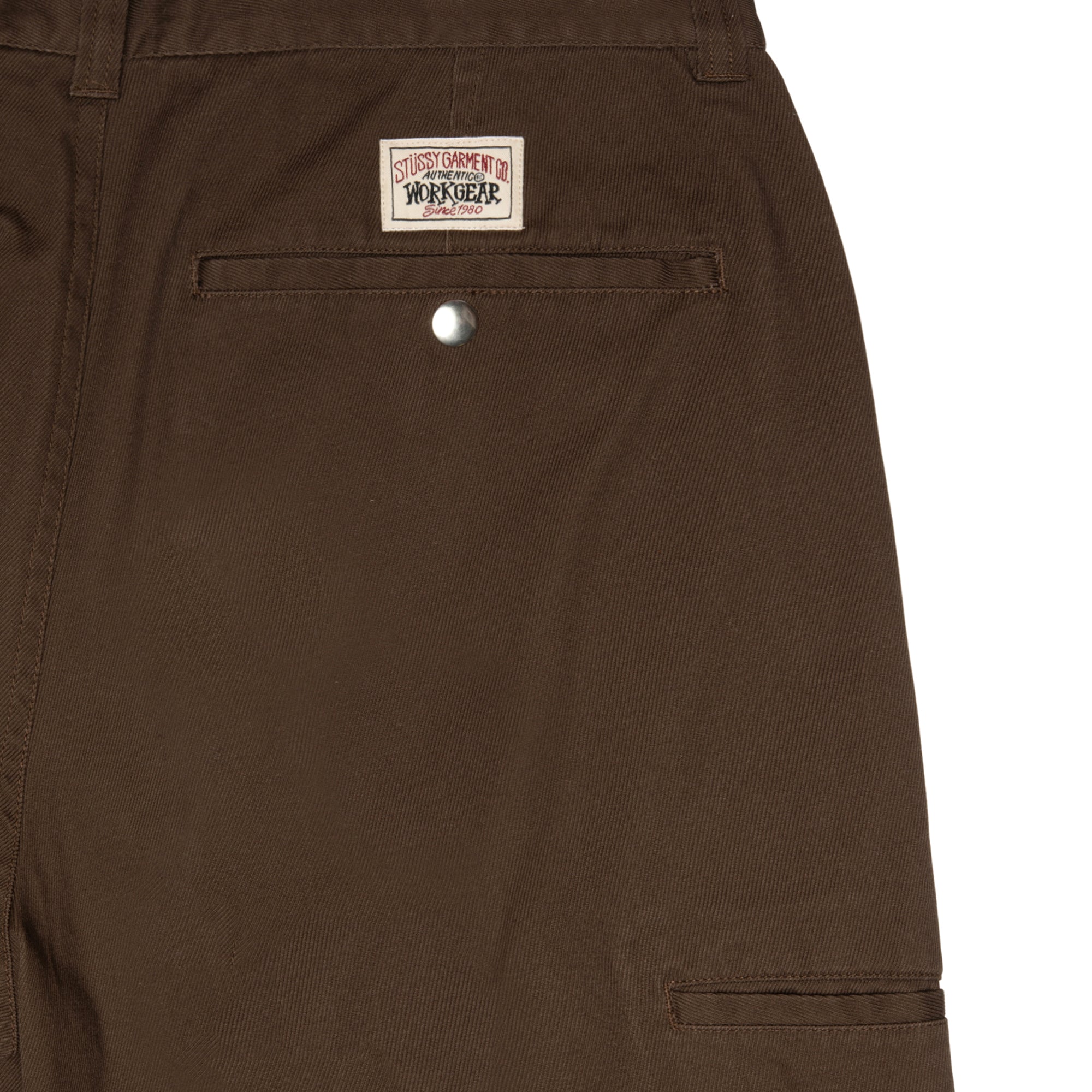 Stüssy - Workgear Trouser Twill - (Brown) – DSMNY E-SHOP