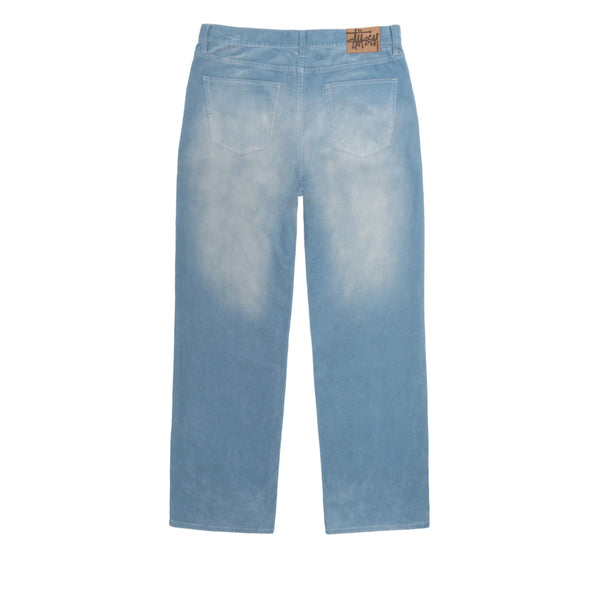 Stüssy - Men's Faded Corduroy Classic Jeans - (Denim Blue)