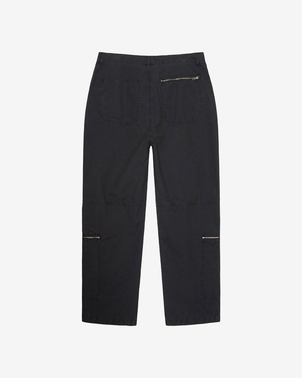 Stüssy - Men's Flight Pant Ripstop Pig. Dyed - (Black)