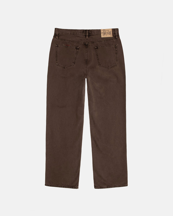 Stüssy - Men's Classic Jeans Washed Canvas - (Brown)