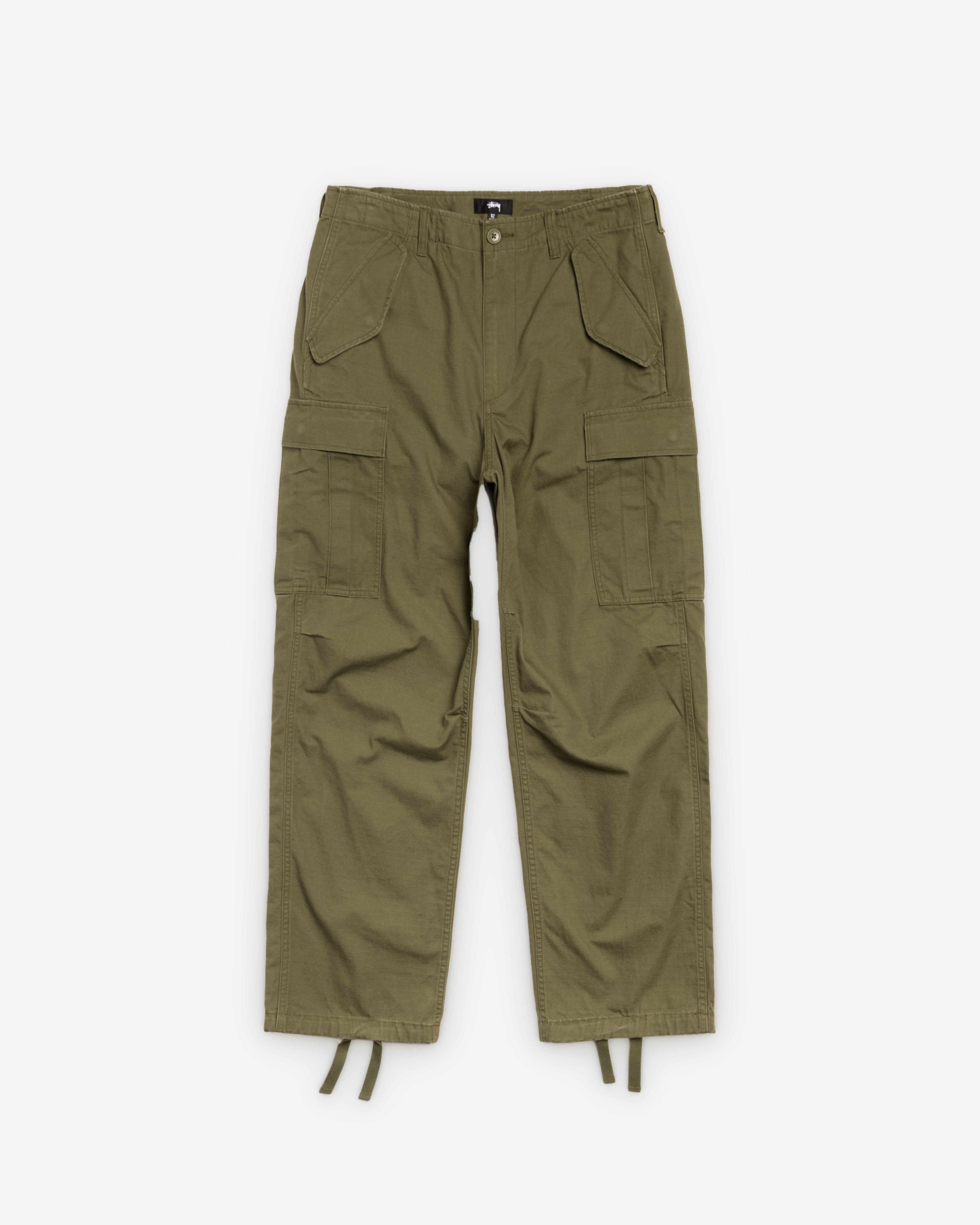 Stüssy: Men's Cargo Pant (Olive Green) | DSMNY E-SHOP