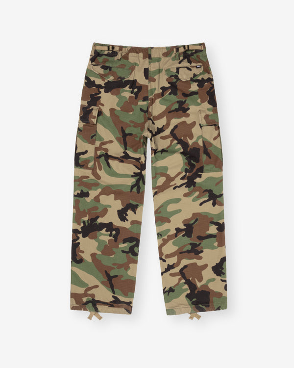 Stüssy - Men's Cargo Pant - (Woodland Camo)