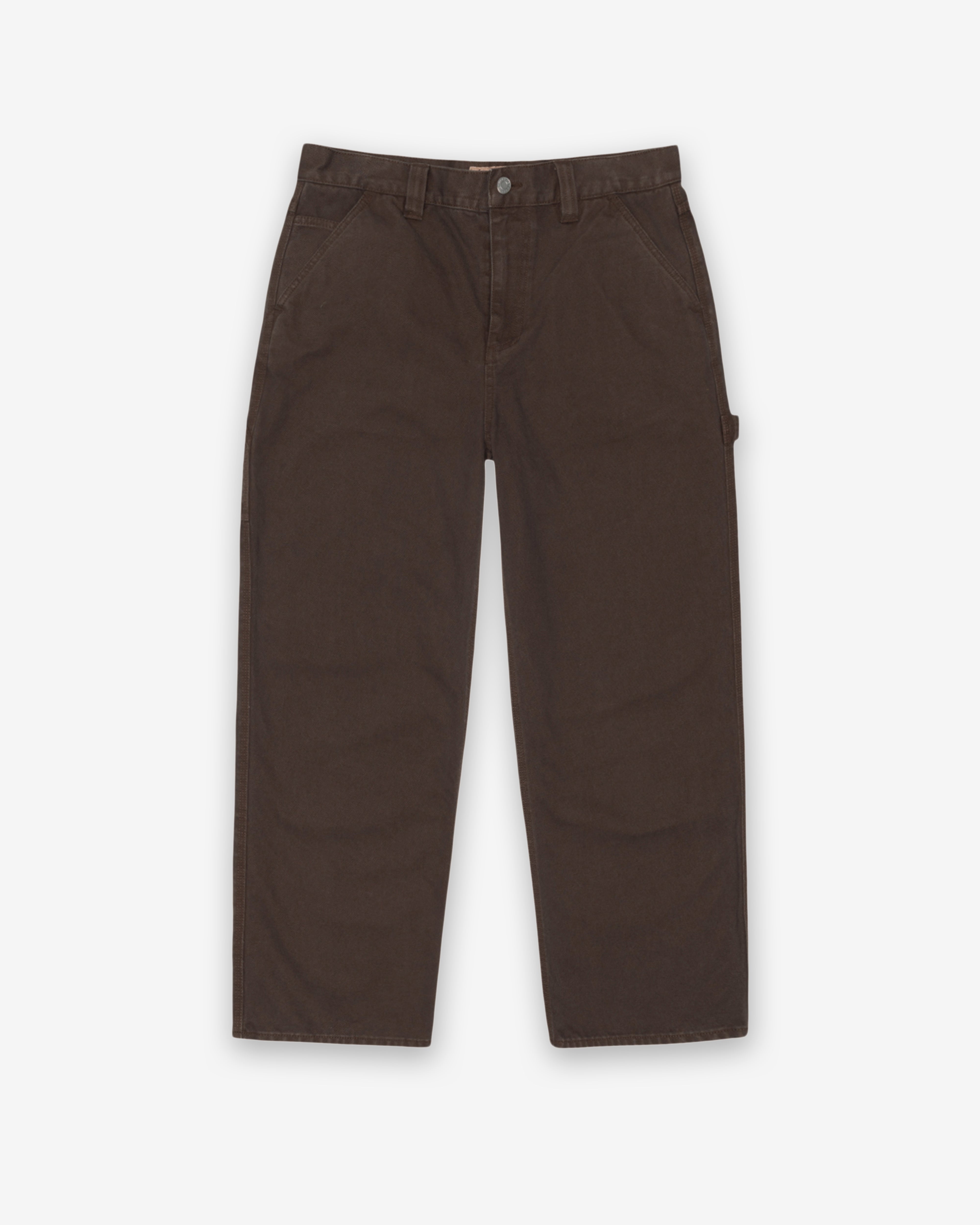 Stüssy: Men's Carpenter Pant Canvas (Brown) | DSMNY E-SHOP