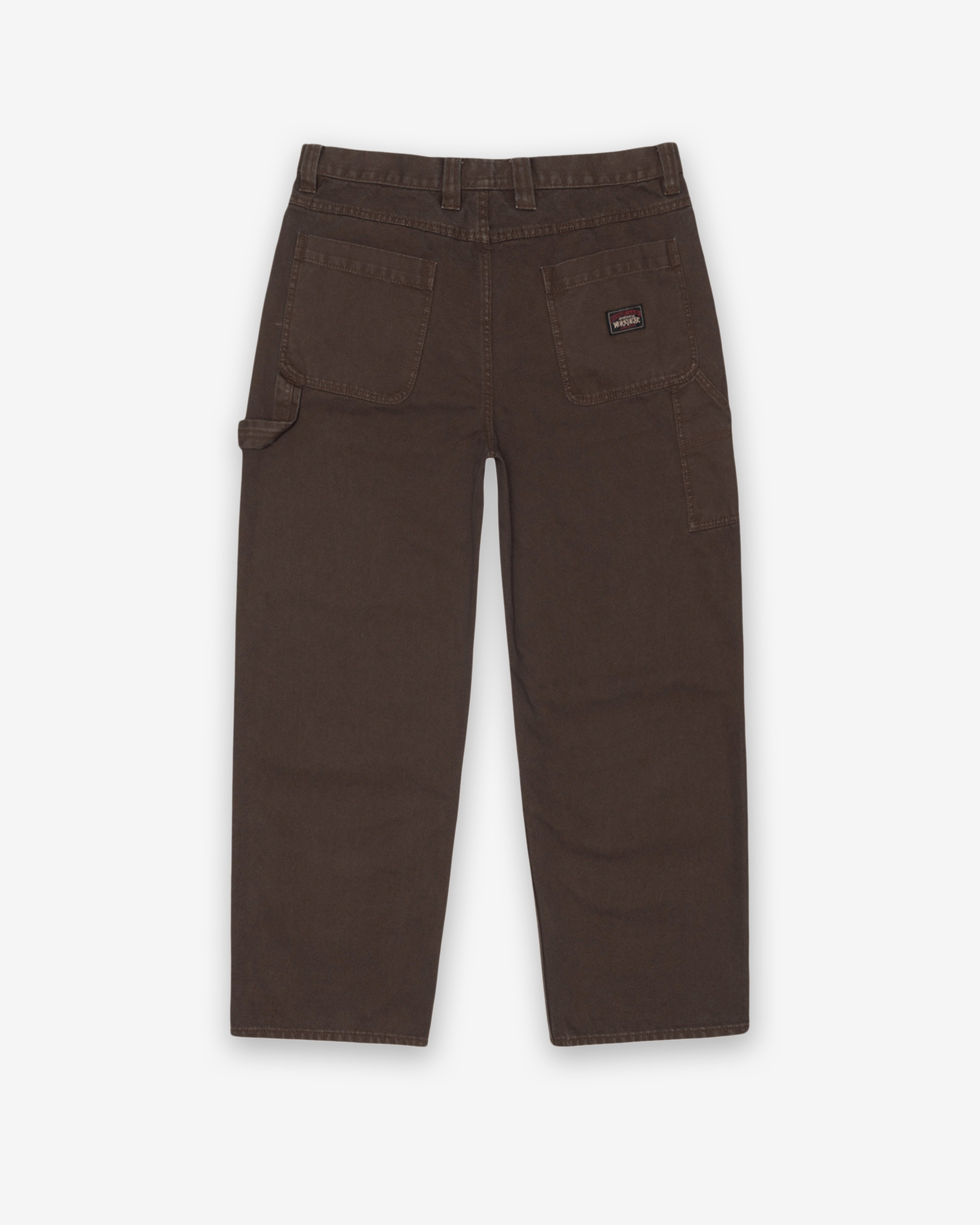 Stüssy: Men's Carpenter Pant Canvas (Brown) | DSMNY E-SHOP