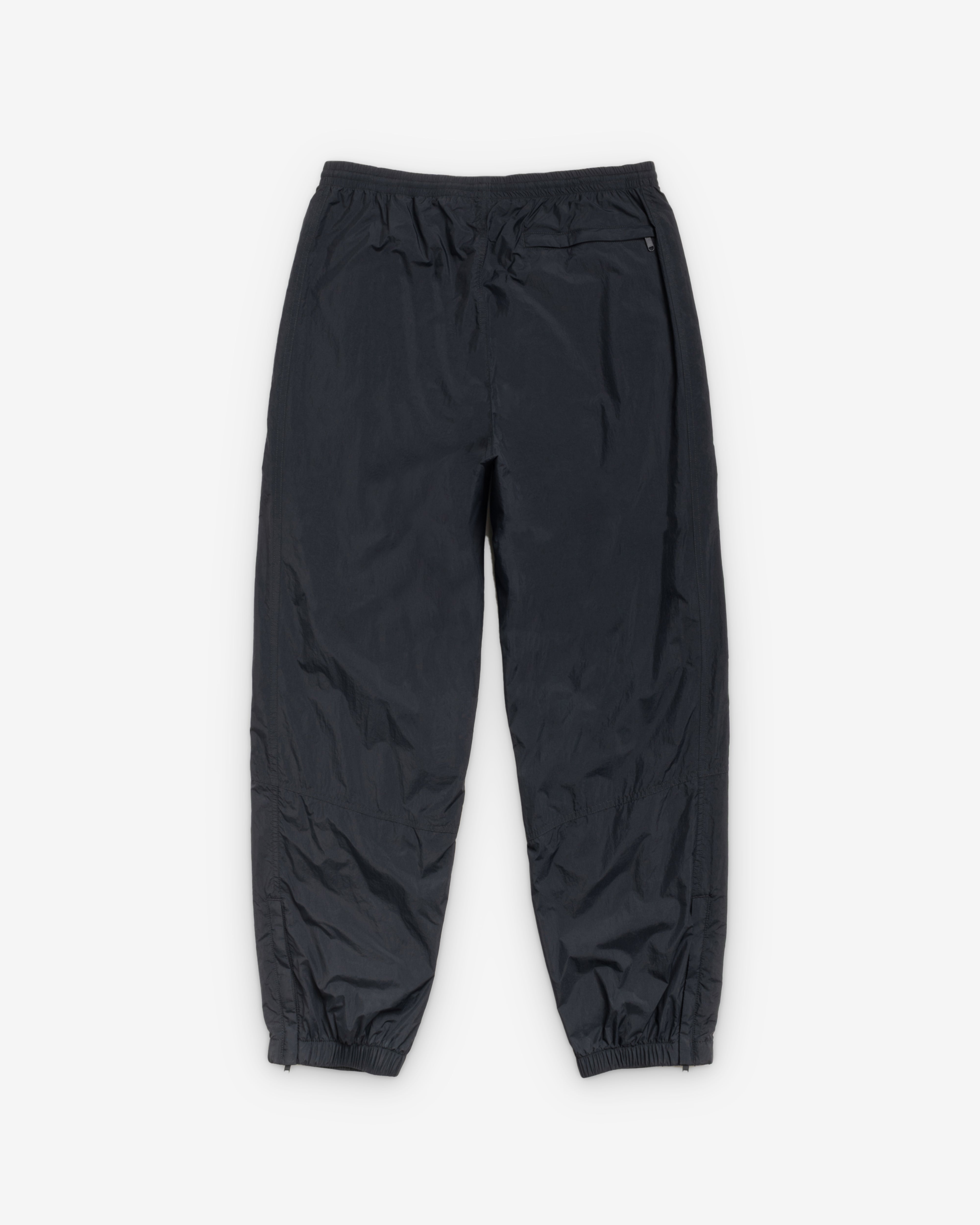 Stüssy: Men's Nylon Track Pant (Black) | DSMNY E-SHOP