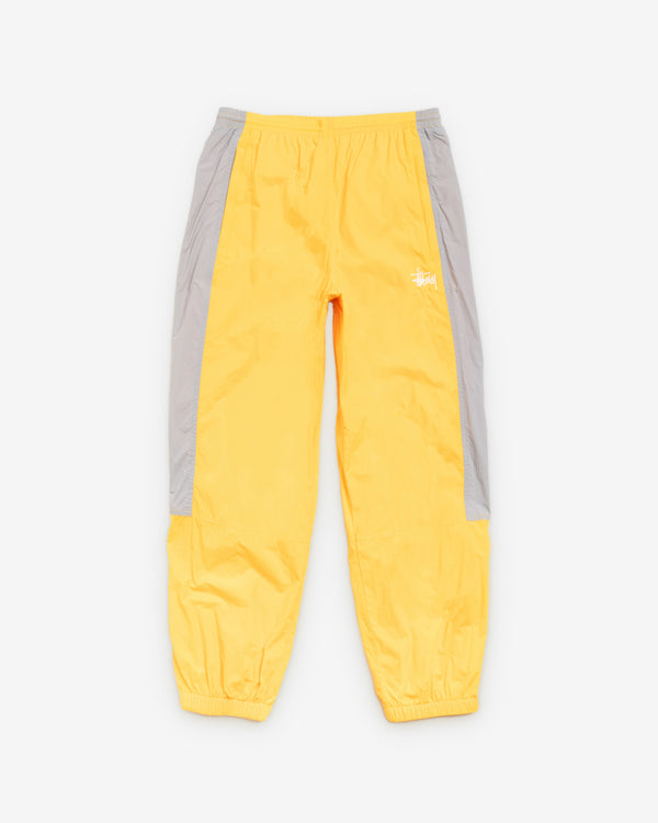 Stüssy - Men's Nylon Track Pant - (Yellow)
