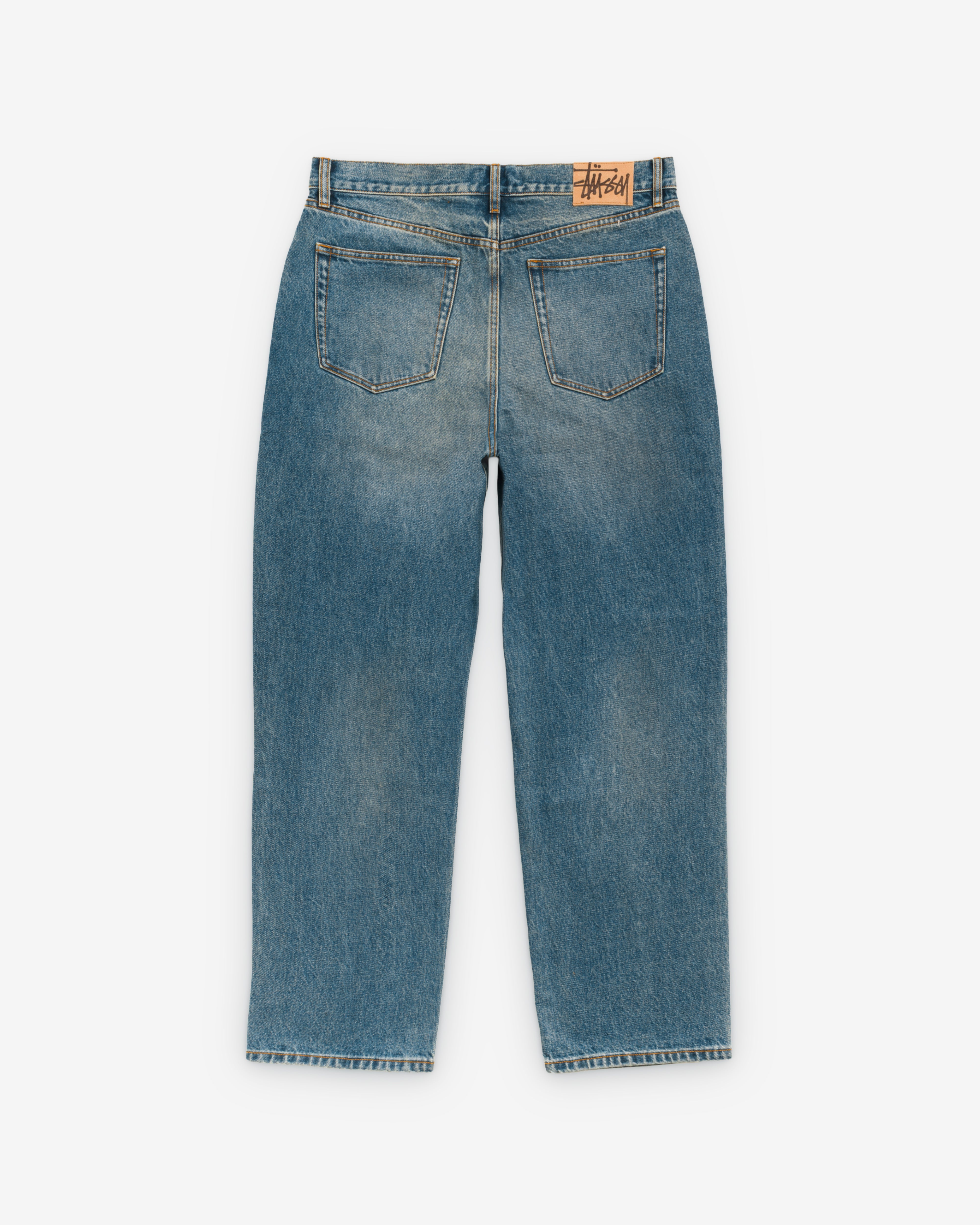 Stüssy: Men's Big Ol Jean Denim (Dark Wash Indigo) | DSMNY E-SHOP