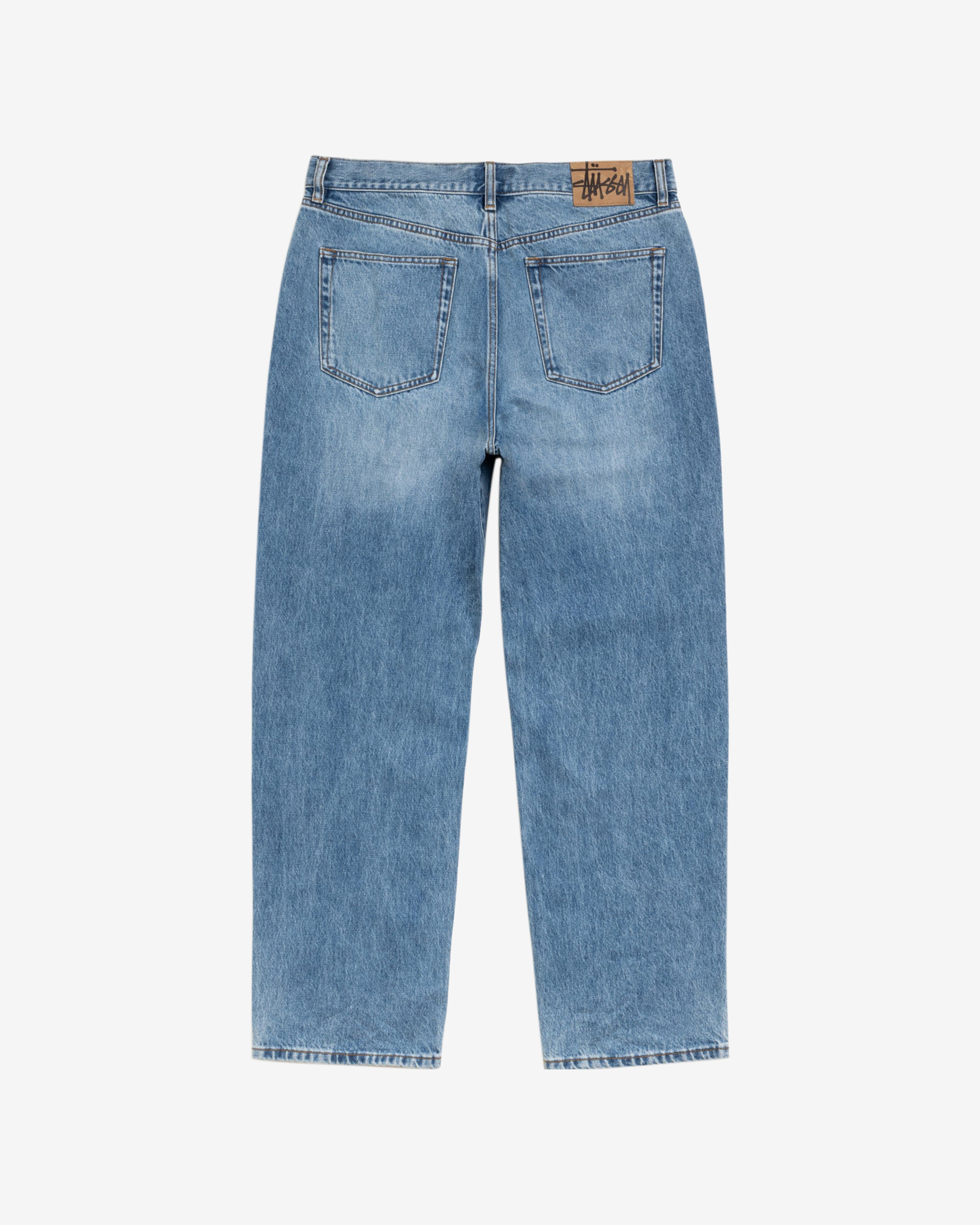 Stüssy: Men's Big OL' Jean Denim (indigo Stone Wash) | DSMNY E-SHOP