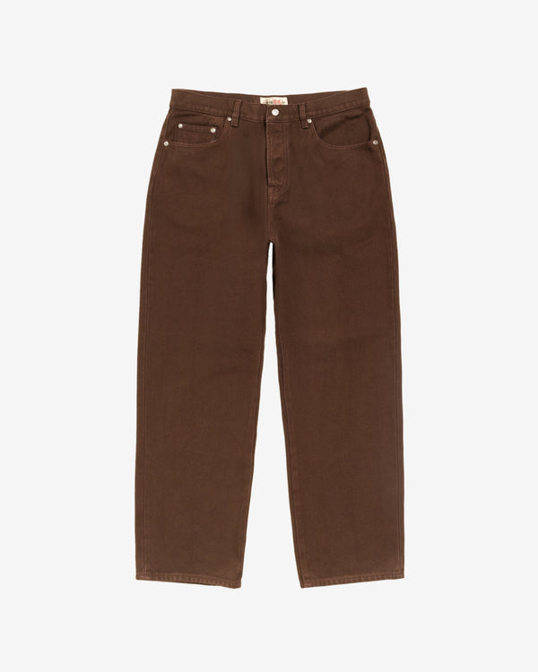 Stüssy - Men's Big Ol' Jean Chevron - (Brown)