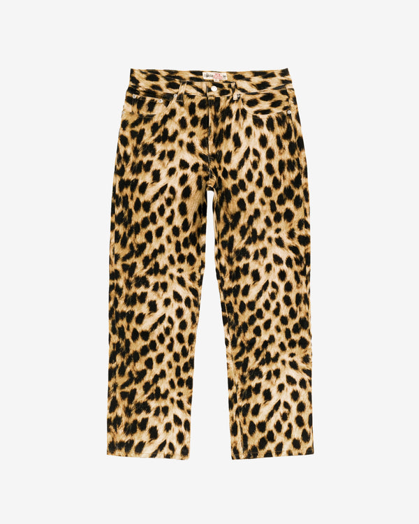 Stüssy - Men's New Classic Animal Print Jeans - (Cheetah)