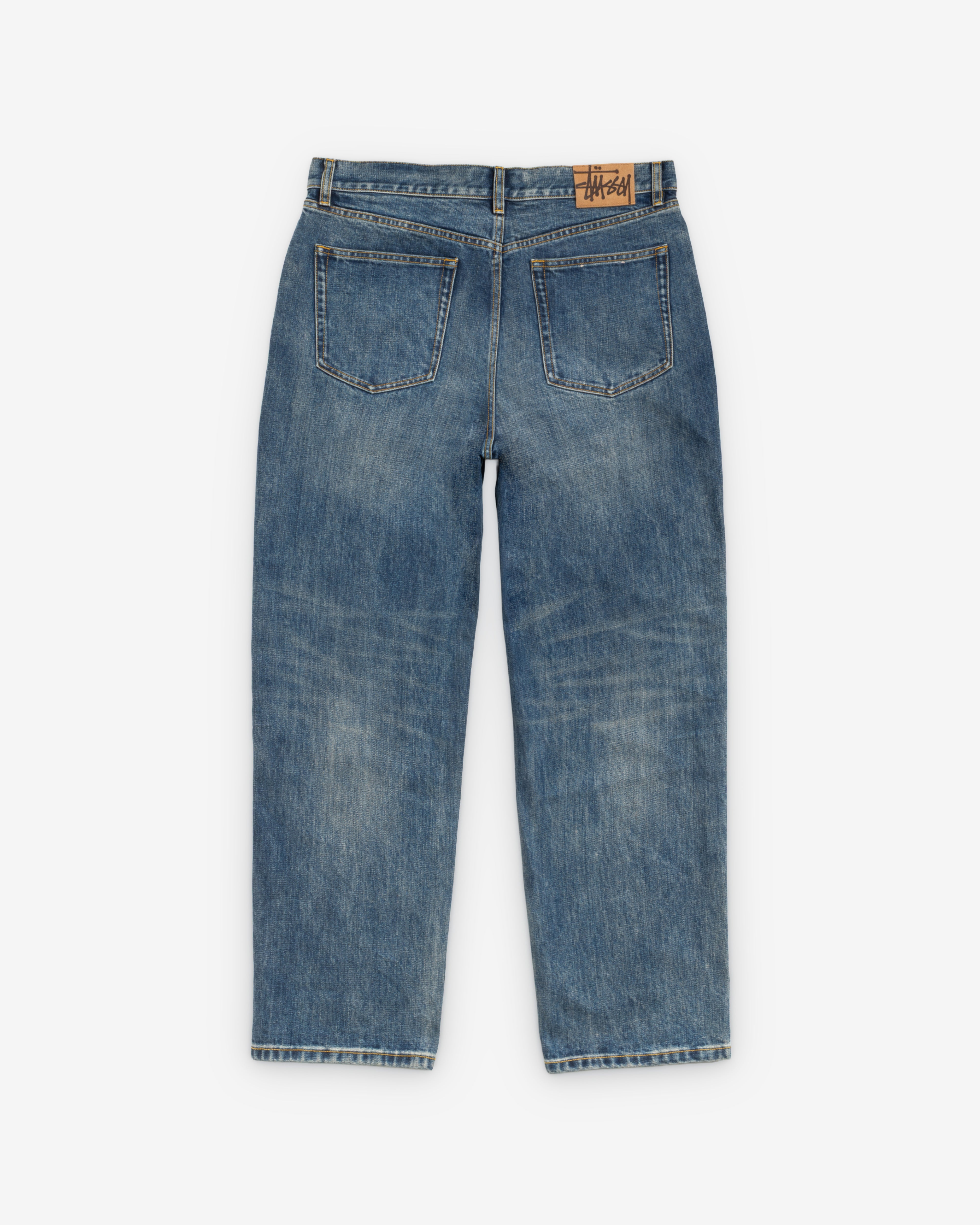 Stüssy: Men's Big Ol' Slub Denim Jean (Blue) | DSMNY E-SHOP