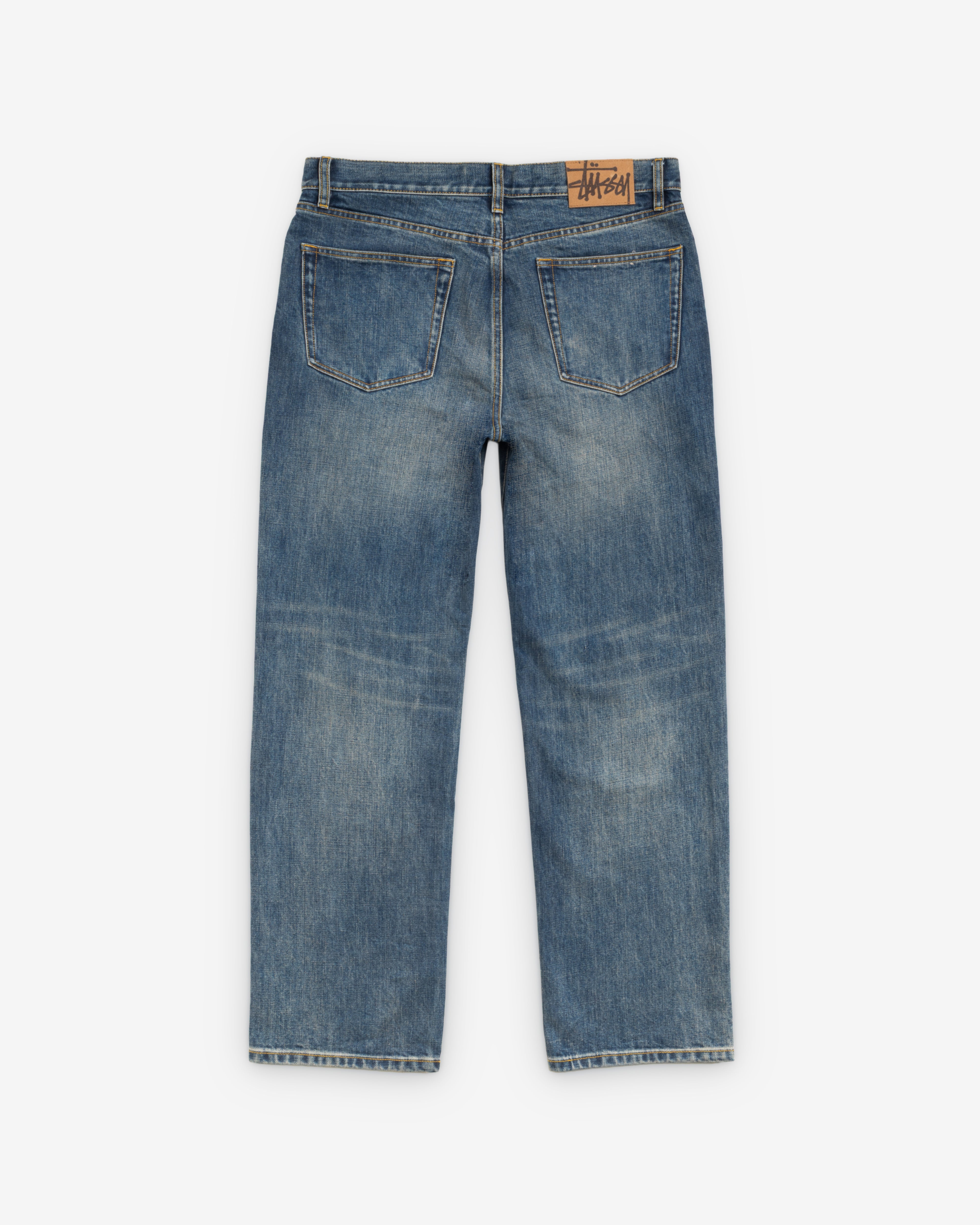 Stüssy: Men's New Classic Slub Denim Jean (Blue) | DSMNY E-SHOP