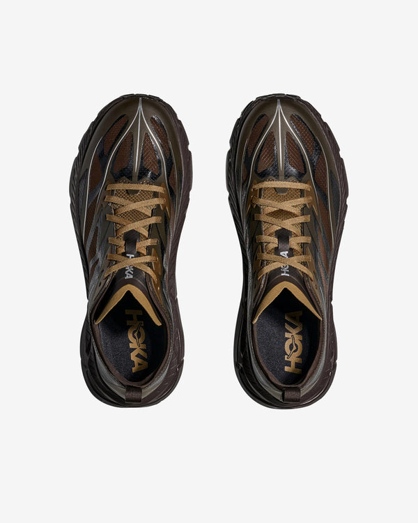 Hoka - Men's U Mafate Speed 4 Lite Sneakers - (Tree Bark/Cast Iron)