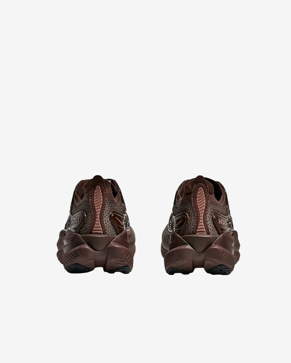 Hoka - Men's U Mach X Caged Sneakers - (Walnut/Soaring Blue)