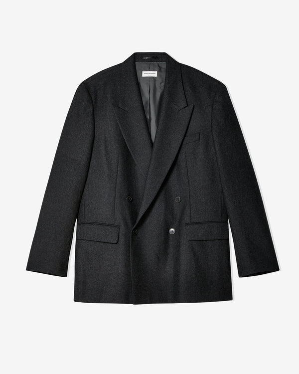 Dries Van Noten - Men's Bishop Jacket - (Anthracite)