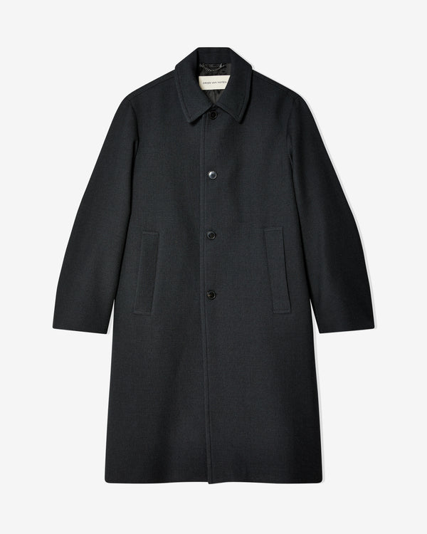 Dries Van Noten - Men's Wool Mac - (Anthracite)