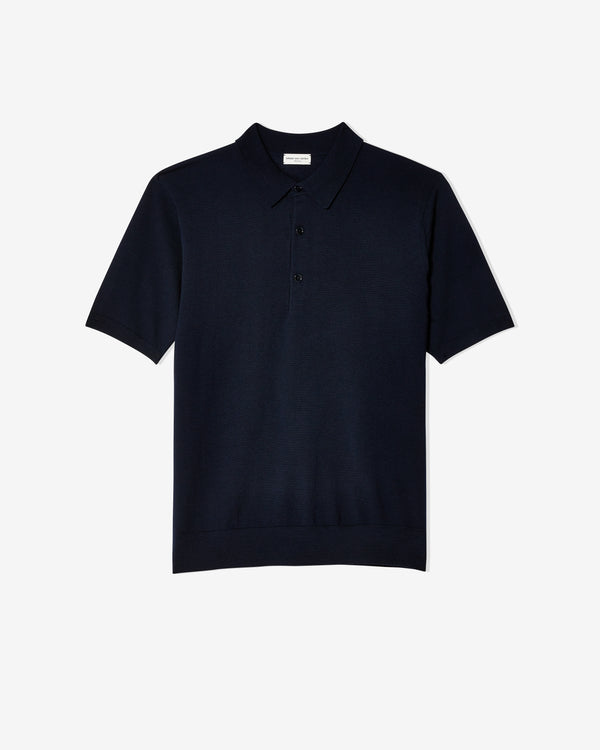 Dries Van Noten - Men's Murice Polo Shirt - (Navy)