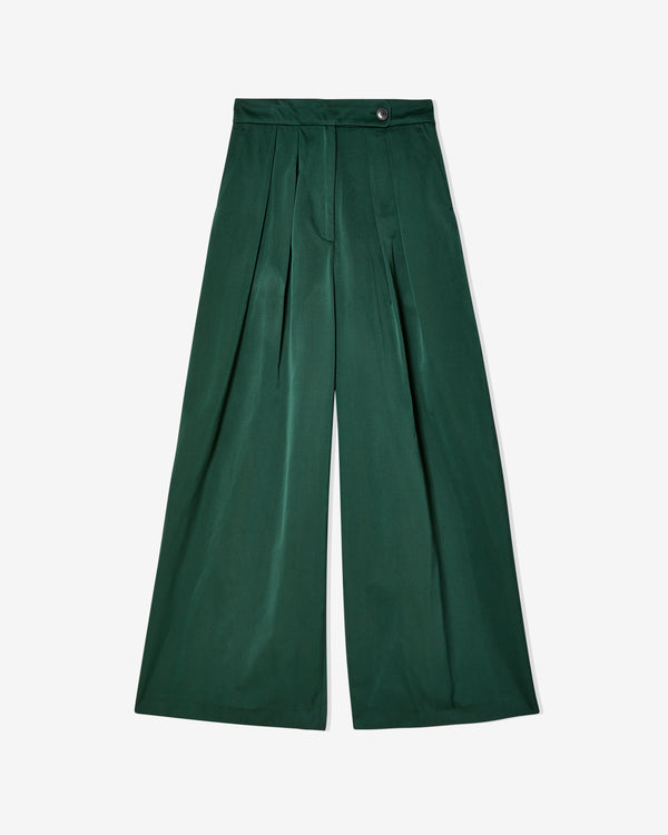 Dries Van Noten - Women's Pamplona Wide Leg Pants - (Emerald)