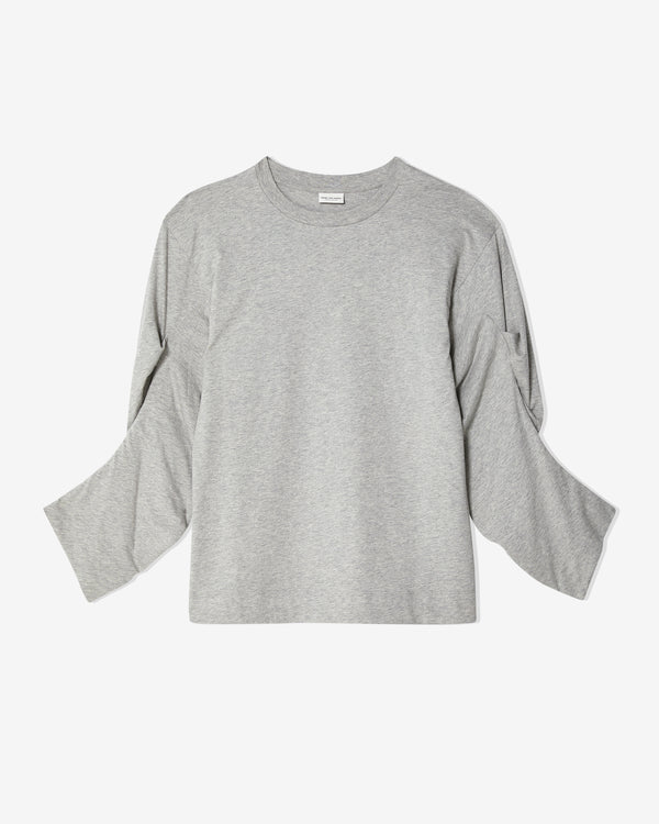 Dries Van Noten - Women's Heynas Long-Sleeve T-Shirt - (Grey)