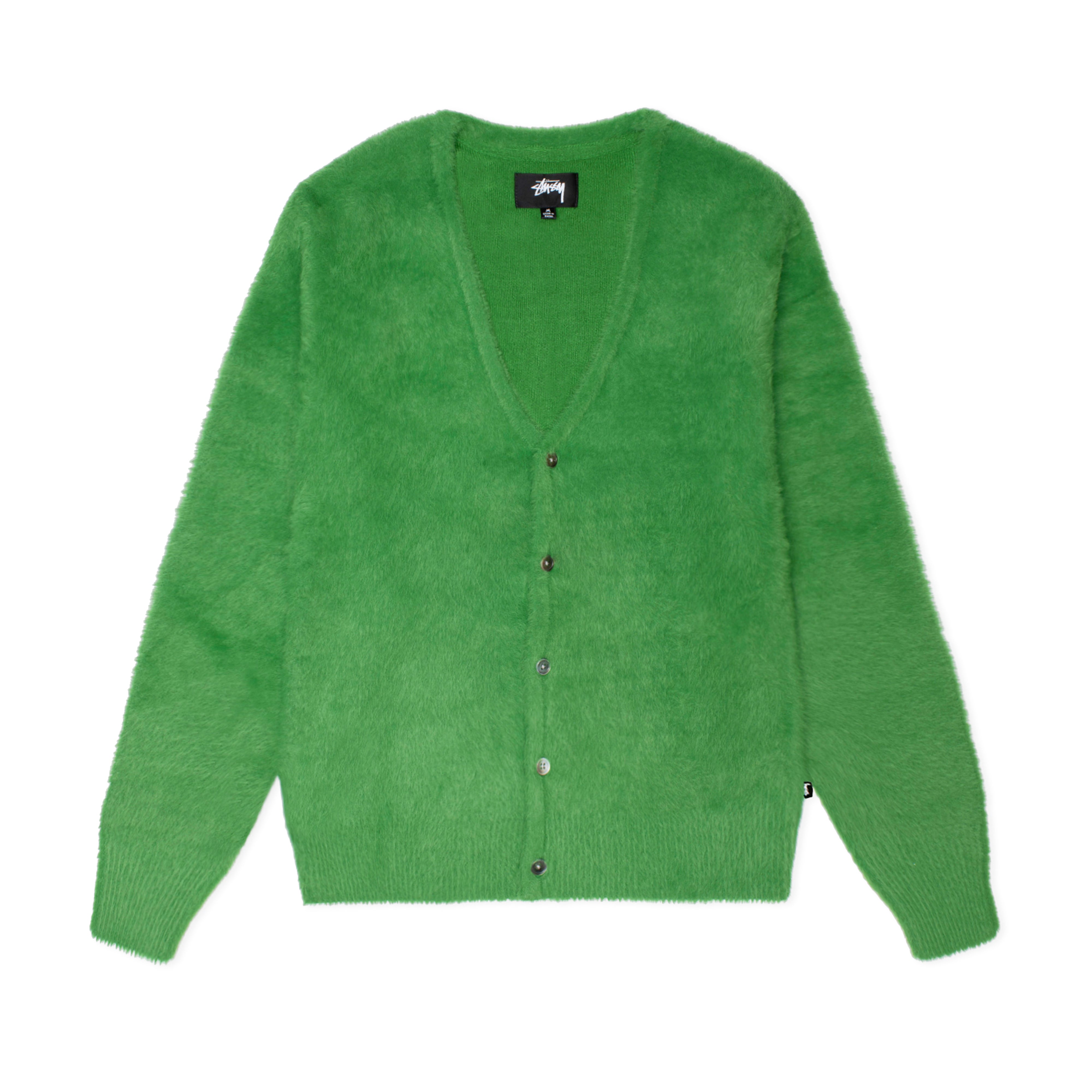 Stüssy - Men's Shaggy Cardigan - (Green)