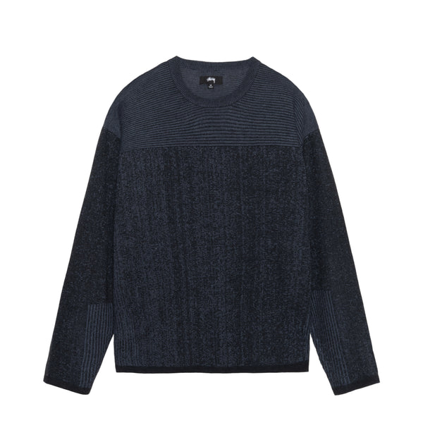 Stüssy - Men's Engineered Panel Sweater - (Navy)