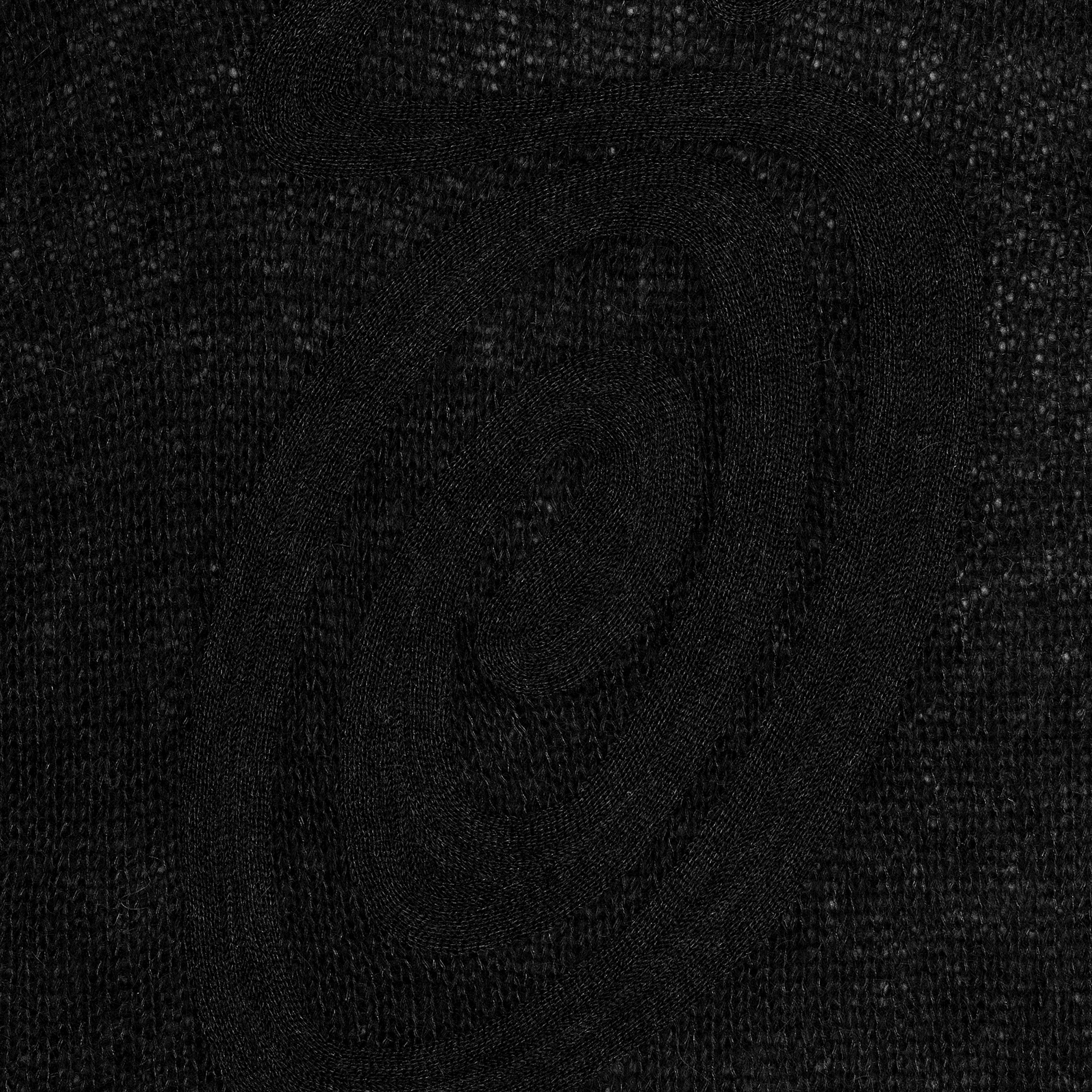 Stüssy: Men's S Loose Knit Sweater (Black) | DSMNY E-SHOP