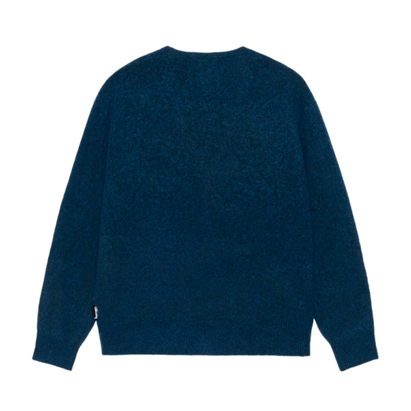Stüssy - Brushed Cardigan - (Blue)
