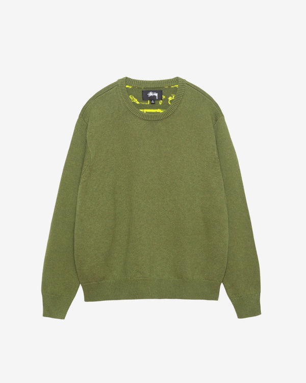 Stüssy - Men's Laguna Icon Sweater - (Dark Green)