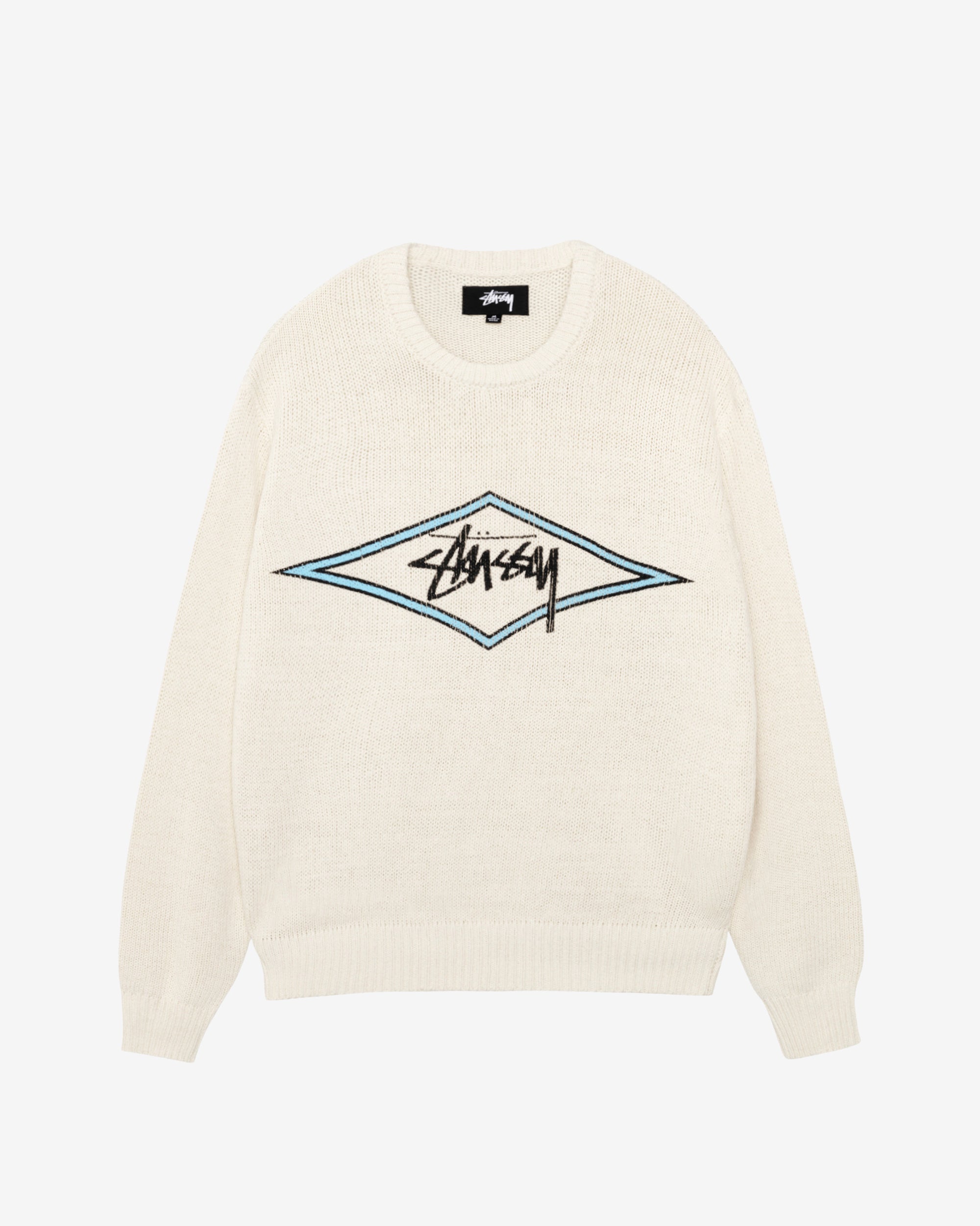 Stüssy Men's Surf Team Sweater (Ivory)1
