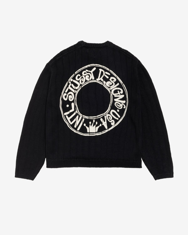 Stüssy - Men's Buana Logo Sweater - (Black)