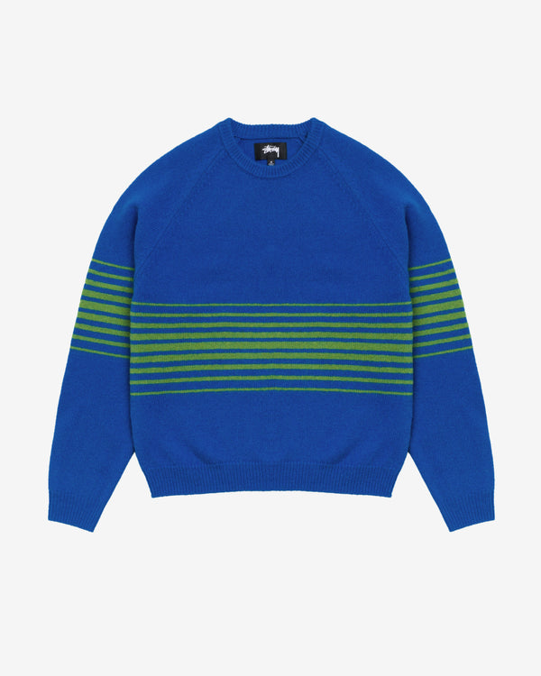 Stüssy - Shadow Stripe Sweater - (Blue)