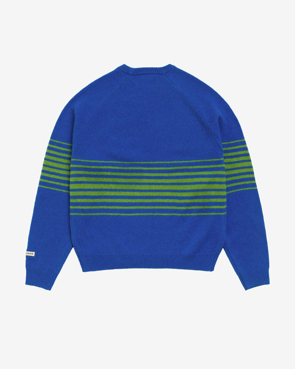 Stüssy - Shadow Stripe Sweater - (Blue)