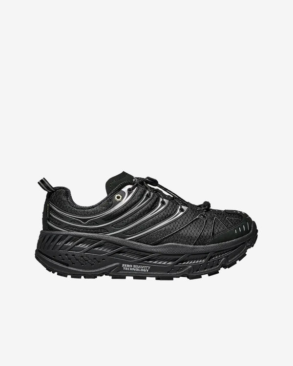 Hoka - Men's U Stinson Evo GTX Sneakers - (Black/Silver)
