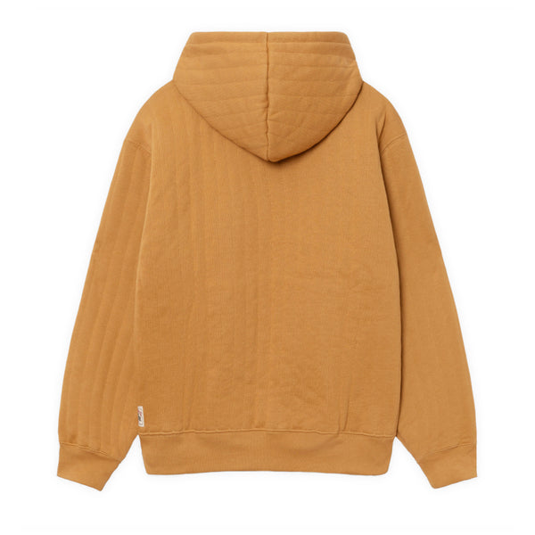 Stüssy - Men's Vertical Quilted Zip Hood - (Tan)
